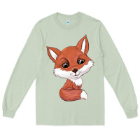 Matcha fox Long Sleeve Tee - texasbilliewilder