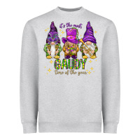 Heather Grey It's the most gaudy time of the year Heavyweight Sweatshirt - HowdyJamesFarm