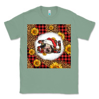 Sage joy christmas cow Classic Tee - LillyAllenDesigns