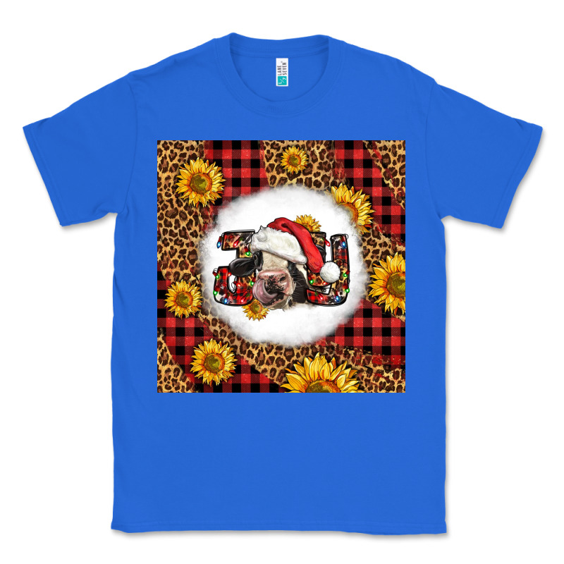 Joy Christmas Cow Classic Tee by LillyAllenDesigns | Teevron