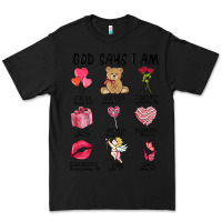 Black god says i am valentine's day Premium Tee - MaliasSmallBusiness