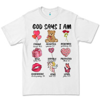 White god says i am valentine's day Premium Tee - MaliasSmallBusiness