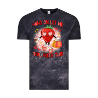 Cloud Black hang on,let me girl math this Vintage Tee - Artiststas