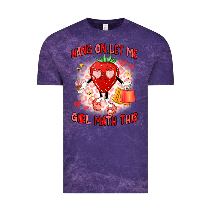 Hang On,let Me Girl Math This Vintage Tee by Artiststas | Teevron