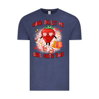 Vintage Denim hang on,let me girl math this Vintage Tee - Artiststas