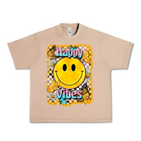 Burro happy vibes smiley face Urban Heavy Tee - BarkalooDesign
