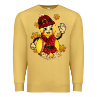 Antique Gold Softball Christmas With Hat And Glove Premium Sweatshirt - FaDigitalArtStudio
