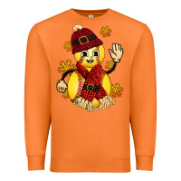 Carrot Softball Christmas With Hat And Glove Premium Sweatshirt - FaDigitalArtStudio