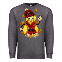 Charcoal Heather Softball Christmas With Hat And Glove Premium Sweatshirt - FaDigitalArtStudio