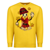 Lemon Softball Christmas With Hat And Glove Premium Sweatshirt - FaDigitalArtStudio