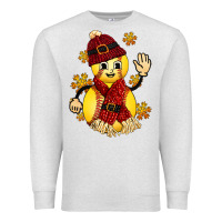Oatmeal Heather Softball Christmas With Hat And Glove Premium Sweatshirt - FaDigitalArtStudio