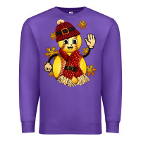 Purple Softball Christmas With Hat And Glove Premium Sweatshirt - FaDigitalArtStudio