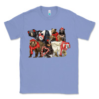Colony Blue Christmas Bear Family Classic Tee - LillyAllenDesigns