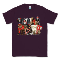 Plum Christmas Bear Family Classic Tee - LillyAllenDesigns