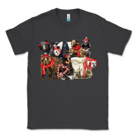 Smoke Christmas Bear Family Classic Tee - LillyAllenDesigns