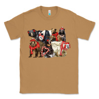 Toasted Coconut Christmas Bear Family Classic Tee - LillyAllenDesigns