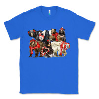 True Royal Christmas Bear Family Classic Tee - LillyAllenDesigns