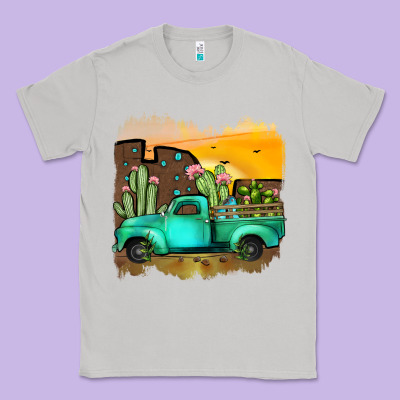 Truck Classic Tee Designed By Jahusdesignshop