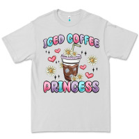 Dove Grey iced coffee princess Premium Tee - MaliasSmallBusiness