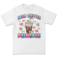 White iced coffee princess Premium Tee - MaliasSmallBusiness