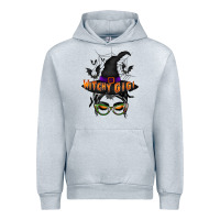 Heather Grey witchy gigi Urban Hoodie - RacoonDesign