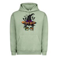 Pigment Oil Green witchy gigi Urban Hoodie - RacoonDesign