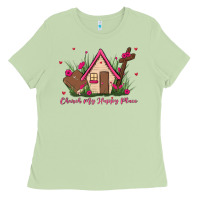 Matcha church is my happy place Ladies Tee - MaliasSmallBusiness