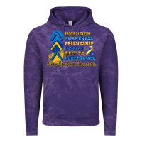 Cloud Purple down syndrome awareness Vintage Hoodie - Artiststas