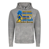 Cloud Rock down syndrome awareness Vintage Hoodie - Artiststas