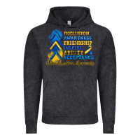 Vintage Black down syndrome awareness Vintage Hoodie - Artiststas