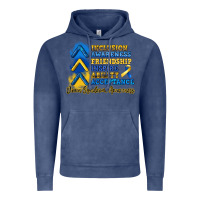 Vintage Denim down syndrome awareness Vintage Hoodie - Artiststas