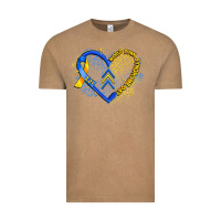 Vintage Coffee world down syndrome day heart Vintage Tee - Artiststas