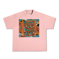 Salmon all i need is a little bit of coffee and o whole lot of jesus Urban Heavy Tee - JahusDesignShop