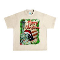Sandshell merry christmas  statue of liberty Urban Heavy Tee - BarkalooDesign