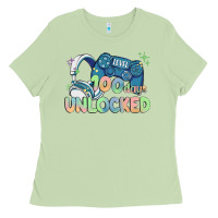 Matcha level 100 days unlocked Ladies Tee - MaliasSmallBusiness