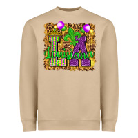 Mushroom Louisiana leopard with balloons Heavyweight Sweatshirt - HowdyJamesFarm