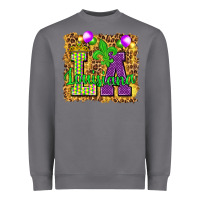Storm Louisiana leopard with balloons Heavyweight Sweatshirt - HowdyJamesFarm