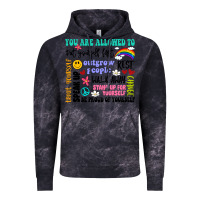 Cloud Black you are allowed to Vintage Hoodie - Artiststas