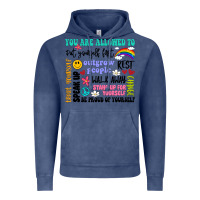 Vintage Denim you are allowed to Vintage Hoodie - Artiststas