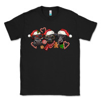 Black Christmas Black Angus Cows Classic Tee - LillyAllenDesigns
