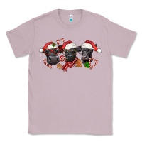 Lilac Christmas Black Angus Cows Classic Tee - LillyAllenDesigns