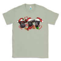 Matcha Christmas Black Angus Cows Classic Tee - LillyAllenDesigns