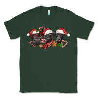 Sports Green Christmas Black Angus Cows Classic Tee - LillyAllenDesigns