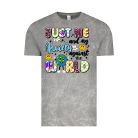 Cloud Rock just me and my anxiety against the world Vintage Tee - Artiststas