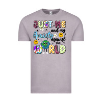 Vintage Zinc just me and my anxiety against the world Vintage Tee - Artiststas