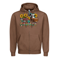 Chestnut hey cowbow Zipper Hoodie - OliviaCreatesArt