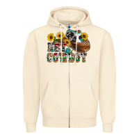 Sandshell hey cowbow Zipper Hoodie - OliviaCreatesArt