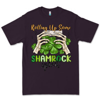 Plum rolling up some shamrock spirit Premium Tee - MaliasSmallBusiness