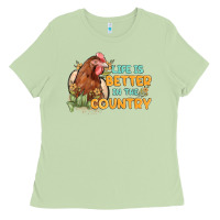 Life Is Better In The Country Ladies Tee | Teevron