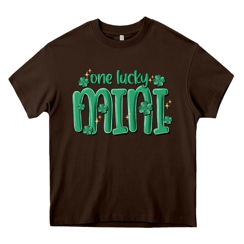 One Lucky Mini Heavy Core Tee by MaliasSmallBusiness | Teevron